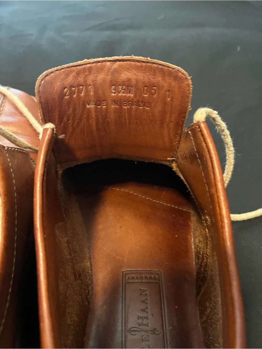 Cole Haan Men's Chestnut Brown Leather Chukka Boots